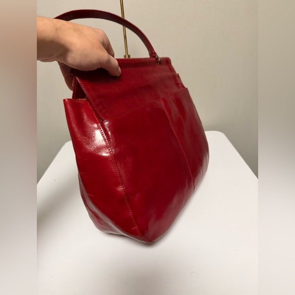 HOBO International Red Leather Handbag - Picture 4 of 15